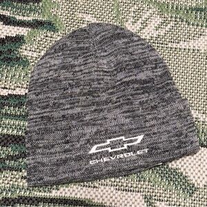 Chevrolet Gray Knit Beanie Winter Hat NEW